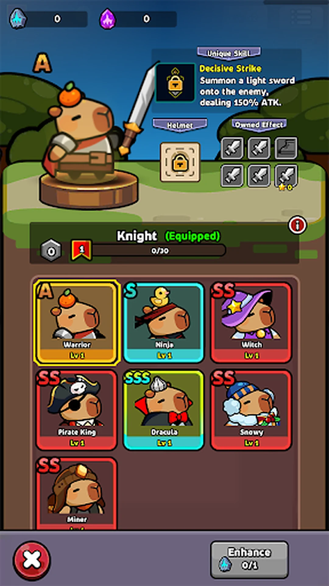 Capybara Survivor Idle RPG screenshot
