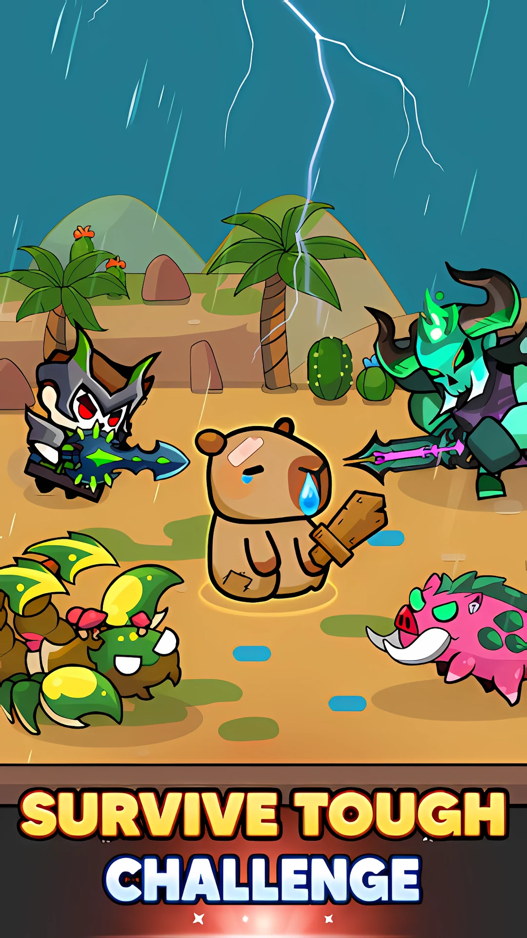 Capybara Survivor Idle RPG screenshot